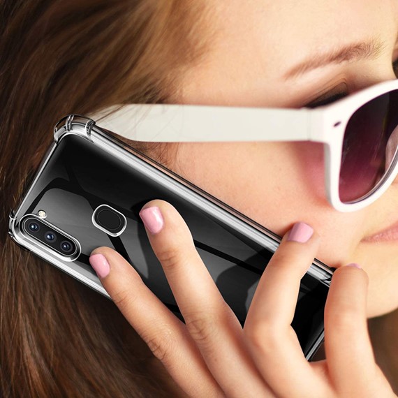 Samsung Galaxy A11 CaseUp Titan Crystal Şeffaf Kılıf 5